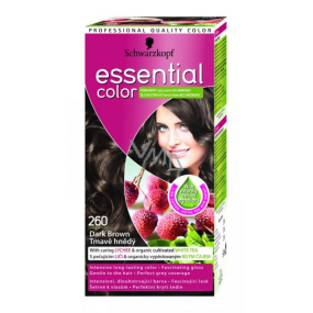 Schwarzkopf Essential Color lang anhaltende Haarfarbe 260 Dunkelbraun