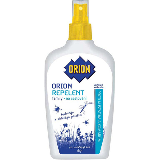 Orion Family Repellent gegen Reisen gegen Zecken und Mücken Infusor 100 ml