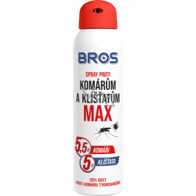 Bros Max Repellent gegen Mücken und Zecken sprühen 90 ml