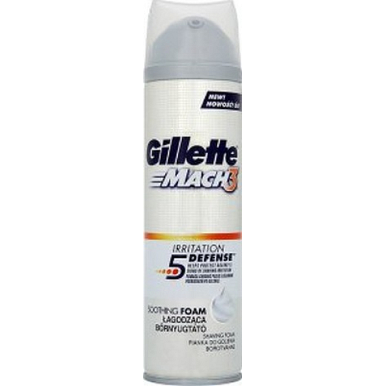 Gillette SkinGuard Sensitive Beruhigender Rasierschaum für Männer 250 ml