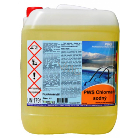 PWS Natriumhypochlorit - flüssiges Chlor für den Pool 10 l Kanister