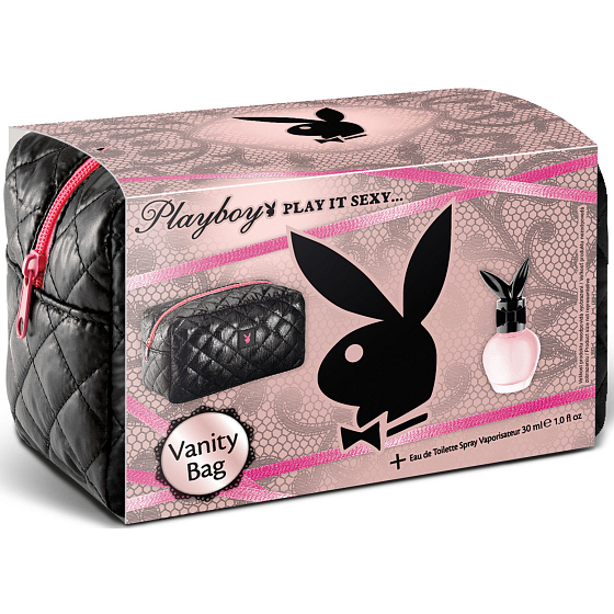 Playboy Play It Sexy Eau de Toilette 30 ml + Beutel, Geschenkset