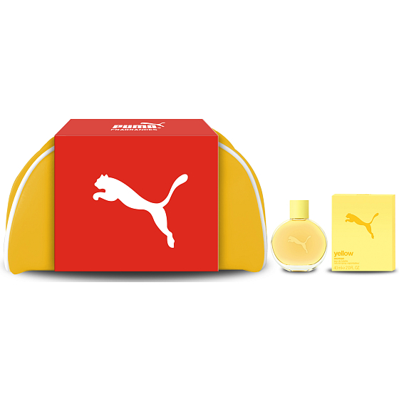 Puma Yellow Woman Eau de Toilette 40 ml + Beutel, Geschenkset