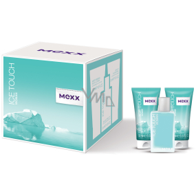 Mexx Ice Touch Woman Eau de Toilette 30 ml + Duschgel 50 ml + Körperlotion 50 ml, Geschenkset