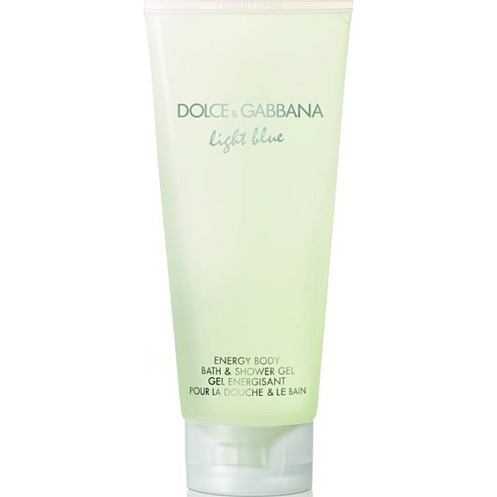 Dolce & Gabbana Hellblaues Duschgel für Frauen 50 ml