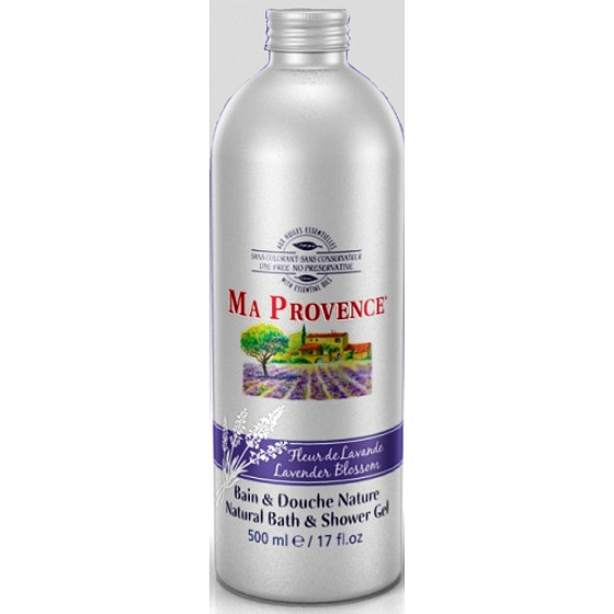 Ma Provence Bio Lavendel blüht 3 in 1 Badeschaum, Duschgel und Shampoo 500 ml