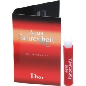 Christian Dior Aqua Fahrenheit Eau de Toilette für Männer 1 ml mit Spray, Fläschchen
