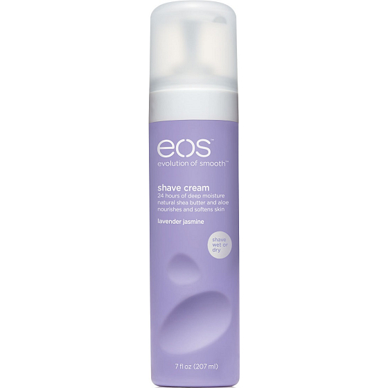 Eos Ultra Moisturizing Rasiercreme Lavendel Jasmin, Lavendel, Jasmin Moisturizing Rasiercreme 207 ml