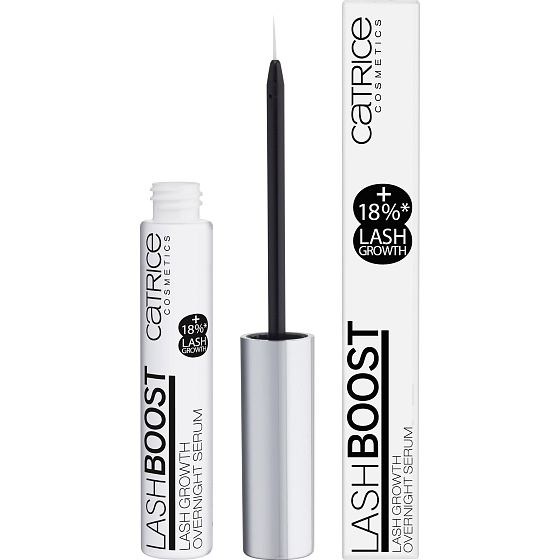 Catrice Lash Boost Wimpernwachstum über Nacht Serum Nachtserum für Wimpern 010 Transparent 6 ml