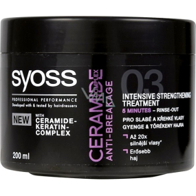 Syoss Ceramide Complex Maske für schwaches und zerbrechliches Haar 200 ml