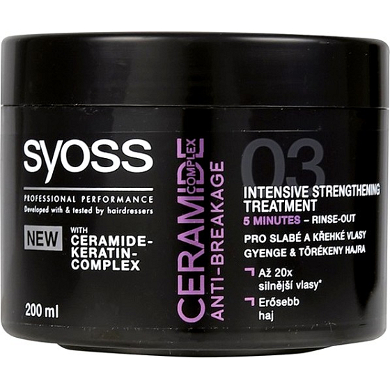 Syoss Ceramide Complex Maske für schwaches und zerbrechliches Haar 200 ml