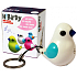 Albi Key Finder Weißer Vogel Sänger piept nach dem Klatschen, 6,5 × 7,5 × 4,5 cm