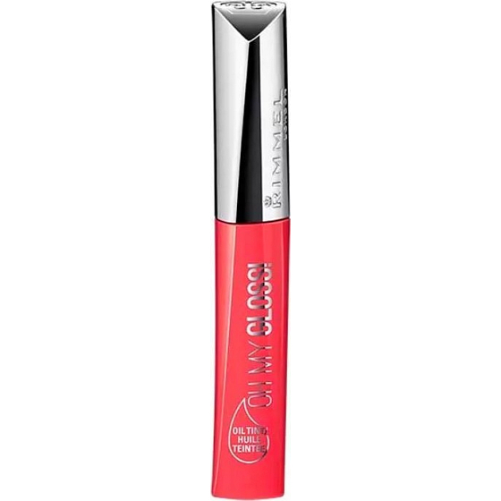 Rimmel London Oh mein Glanz! Oil Tint Lipgloss 400 Zeitgenössische Koralle 6,5 ml