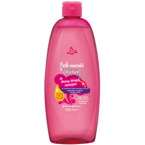 Johnsons Shiny Drops Shampoo für glänzendes und seidiges feines Haar 500 ml