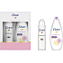 Dove Purely Pampering 250 ml Frauendusche und -creme + Invisible Dry Antitranspirant Spray 150 ml