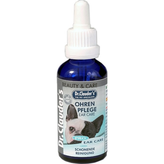 Dr. Clauders Ohren Pflege Schonendes Reinigungsmittel für Hunde und Katzen 50 ml