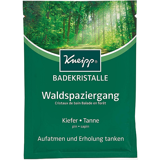 Kneipp Waldspaziergang Badesalz, tief durchatmen und Wohlbefinden tanken 60 g