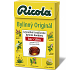 Ricola Original Schweizer Kräutersüßigkeiten ohne Zucker mit Vitamin C aus 13 Kräutern 40 g