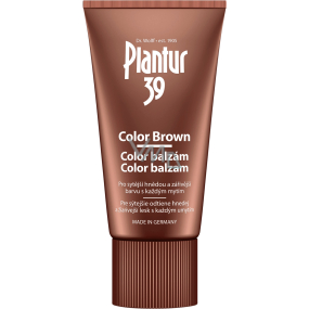 Plantur 39 Color Brown Balsam mit Koffeinkomplex für kräftigeres braunes Haar 150 ml