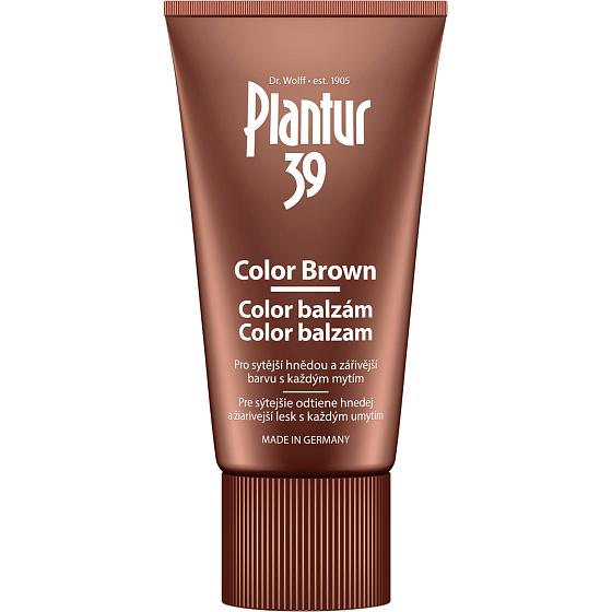 Plantur 39 Color Braun Balsam mit Koffein-Komplex für intensivere braune Haarfarbe 150 ml