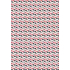 Ditipo Geschenkpapier 70 x 100 cm Weiße rote, schwarze und graue Fliege 2 Blatt