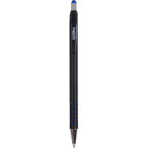 Spoko Kugelschreiber blau-schwarz, blaue Mine 0,5 mm S011802