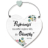 Nekupto Sweet home Heart Schild Die schönsten Dinge der Welt sind nicht Dinge, sondern Momente 17 x 15 cm x 0,5 cm