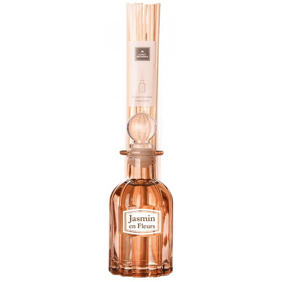 Esprit Provence Jasmin Duft Diffusor mit 10 Rattanstäbchen 100 ml