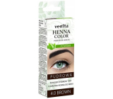 Venita Henna Color Powder Augenbrauen-Farbpuder 4.0 braun 4 g