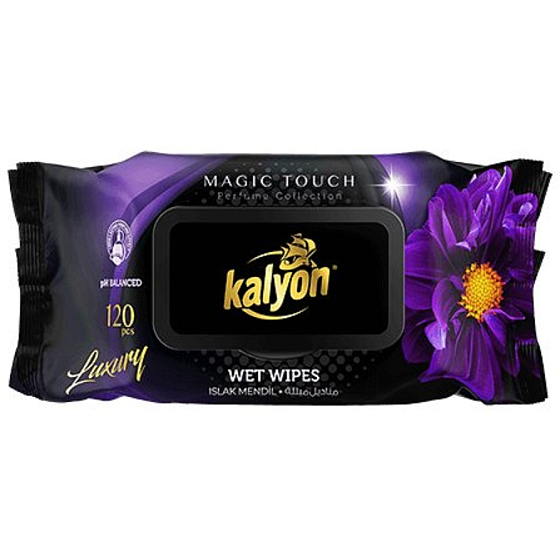 Kalyon Luxury Magic Touch Luxus Feuchttücher 120 Stück