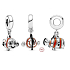 Charms Sterling Silber 925 Disney Findet Nemo - Happy Fins, Anhänger für Armband