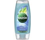 Radox Sport Duschgel mit Zitronengras und Meersalz für Frauen 225 ml