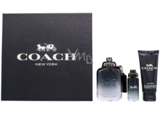 Coach For Men Eau de Toilette 100 ml + Eau de Toilette 15 ml + Duschgel 100 ml, Geschenkset für Männer