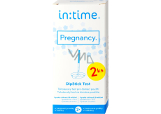 Primeros Intime těhotenský test DipStick s kalíšky, 2 ks