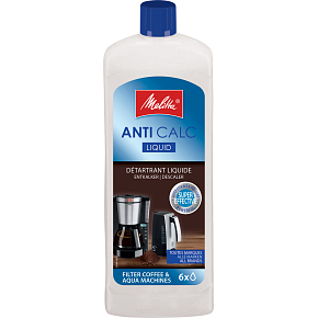 Melitta Anti Calc Entkalker für Kaffeemaschinen und Wasserkocher, 250 ml