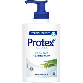 Protex Sensitive antibakterielle Flüssigseife mit Spender 250 ml