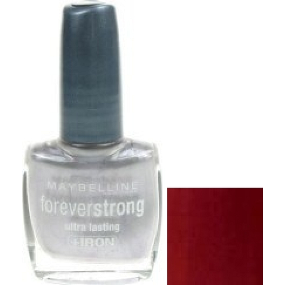 Maybelline Forever Strong Ultra dauerhafte Nagellack 06 Deep Red 10 ml
