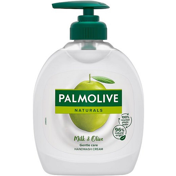 Palmolive Naturals Milch & Olive Flüssigseife mit Spender 300 ml