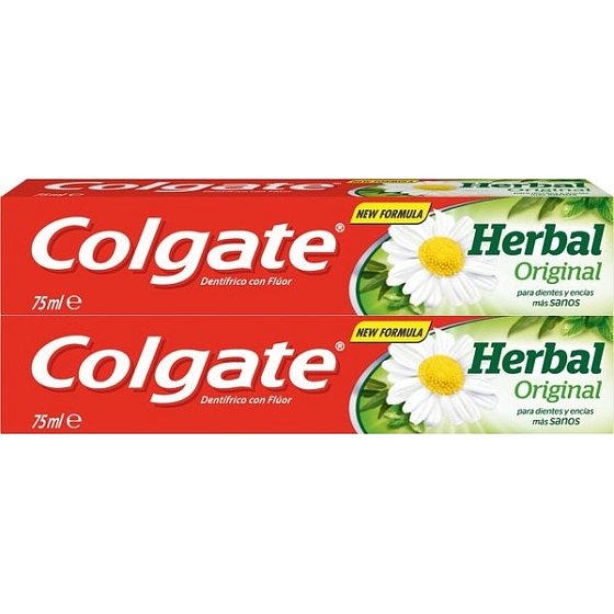 Colgate Herbal Original Zahnpasta 2 x 75 ml, Duopack