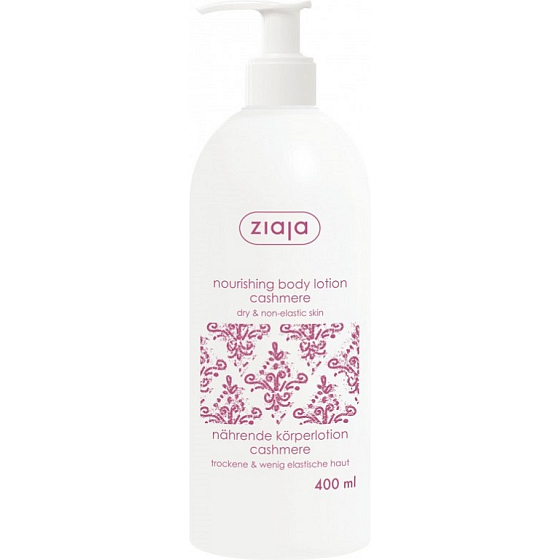 Ziaja Kaschmir-Proteine nährende Körpermilch für trockene Haut 400 ml