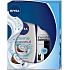 Nivea Coconut Sensation Cream Duschgel 250 ml + Invisible Black & White Pure Antitranspirant Deodorant Spray 150 ml, für Frauen Kosmetikset