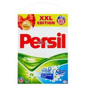 Persil ColdZyme Fresh von Silan Waschpulver für weiße und farbechte Wäschekiste 80 Dosen von 5,6 kg