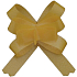 Cockade Band Kordelzug dekorativ Gold 50 cm