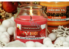 Lima Aroma Dreams Weihnachtliches aromatisches Kerzenglas mit Deckel 120 g