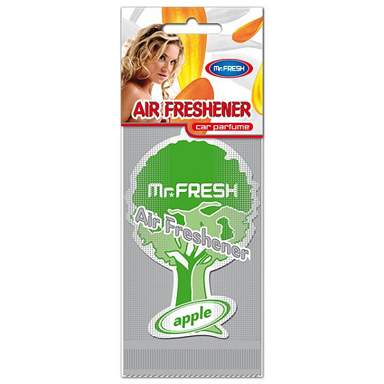Mister Fresh Car Parfume Apfel hängender Lufterfrischer 1 Stück