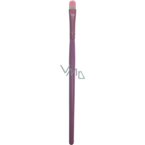 Kosmetikpinsel breiter rund rosa 15 cm 30190