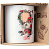 Böhmen Geschenke Keramikbecher mit einem Bild von einem kleinen Mädchen und Weihnachten 350 ml