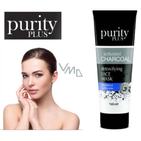 Purity Plus Aktivkohle Aktivkohle 100 ml entgiftende und reinigende Gesichtsmaske