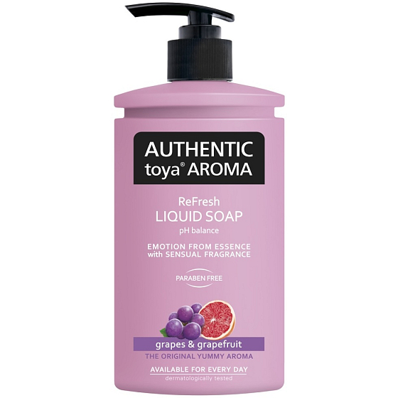Authentic Toya Aroma Trauben & Grapefruit Flüssigseifenspender 400 ml