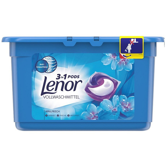 Lenor Pods Spring Awakening 3 in 1 Gelkapseln zum Waschen von Kleidung 11 Stück 290,4 g